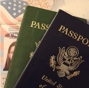 passport documents for traveling 